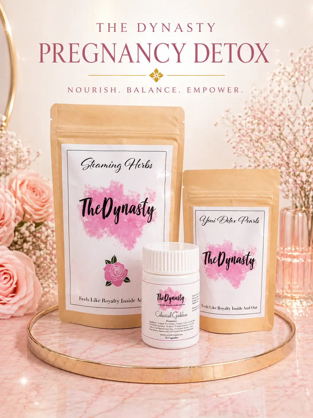 Pregnancy Detox Bundle – Womb Prep Support | TheDynasty